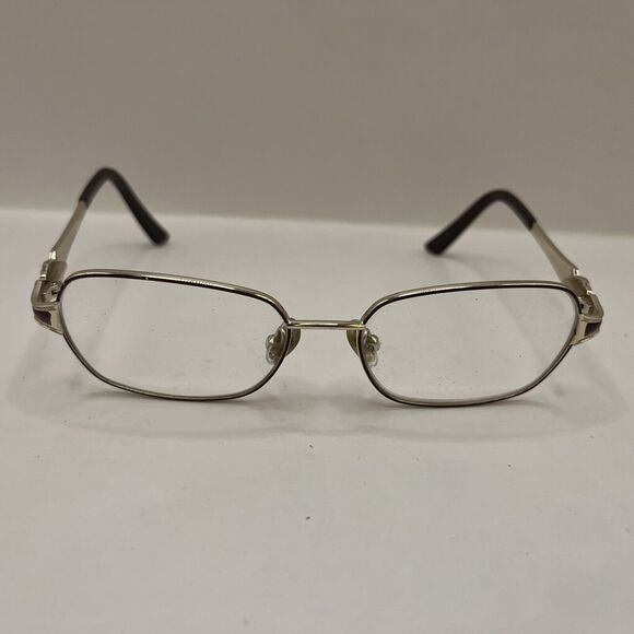 Oleg Cassinni Eyeglasses OC0572 603 Gold Designer Frames Only Brown 52-16-135 - Picture 1 of 6